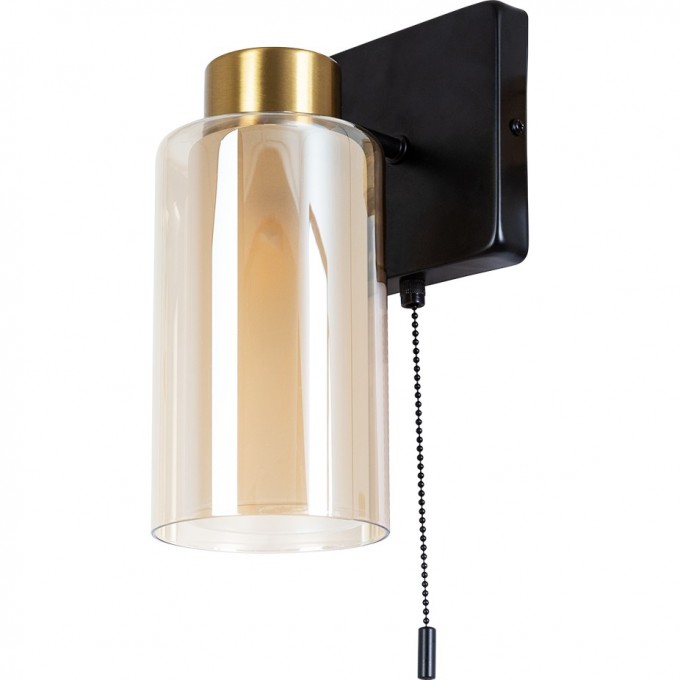 Бра ARTE LAMP LEO под лампу 1xE14 40W A7027AP-1BK Бра ARTE LAMP LEO под лампу 1xE14 40W A7027AP-1BK