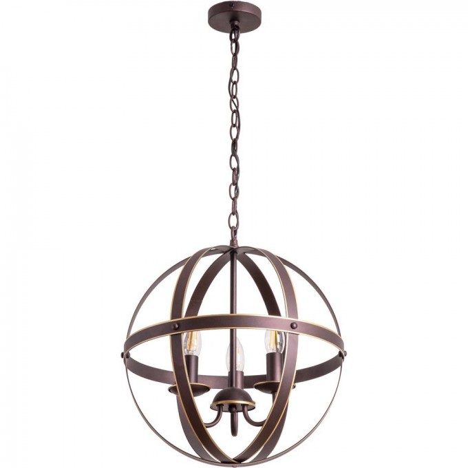 Люстра ARTE LAMP BABBU A1087SP-3BR Люстра ARTE LAMP BABBU A1087SP-3BR