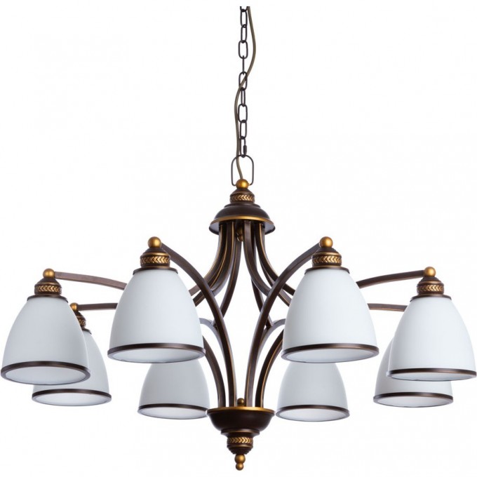 Люстра ARTE LAMP BONITO A9518LM-8BA Люстра ARTE LAMP BONITO A9518LM-8BA