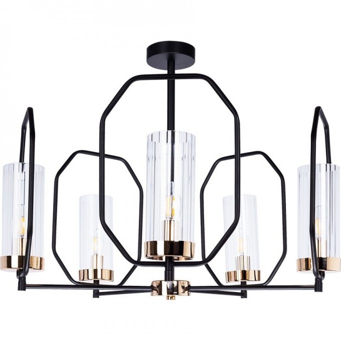 Люстра ARTE LAMP CELAENO A7004PL-5BK Люстра ARTE LAMP CELAENO A7004PL-5BK