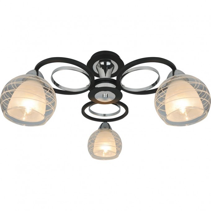 Люстра ARTE LAMP GINEVRA A1604PL-3BK Люстра ARTE LAMP GINEVRA A1604PL-3BK
