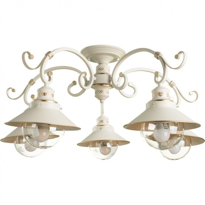 Люстра ARTE LAMP GRAZIOSO A4577PL-5WG Люстра ARTE LAMP GRAZIOSO A4577PL-5WG