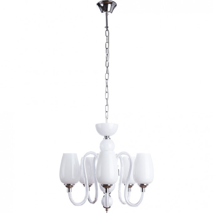 Люстра ARTE LAMP LAVINIA A1404LM-5WH Люстра ARTE LAMP LAVINIA A1404LM-5WH