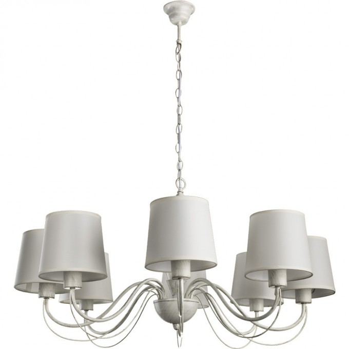 Люстра ARTE LAMP ORLEAN A9310LM-8WG Люстра ARTE LAMP ORLEAN A9310LM-8WG