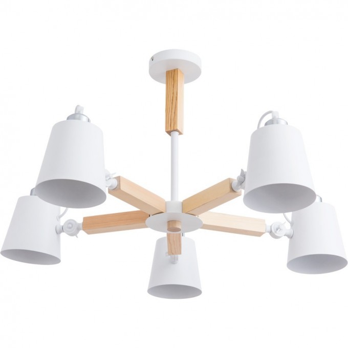 Люстра ARTE LAMP OSCAR A7141PL-5WH Люстра ARTE LAMP OSCAR A7141PL-5WH