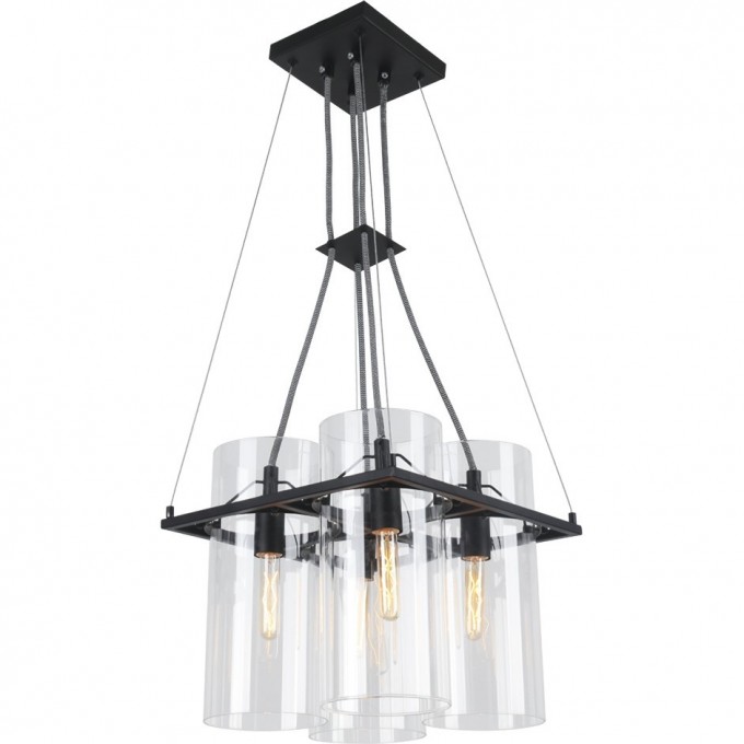 Люстра ARTE LAMP PIATTO A8586SP-4BK Люстра ARTE LAMP PIATTO A8586SP-4BK