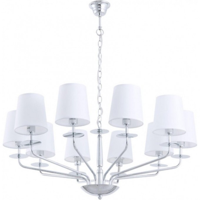 Люстра подвесная ARTE LAMP EDDA A1048LM-10CC Люстра подвесная ARTE LAMP EDDA A1048LM-10CC