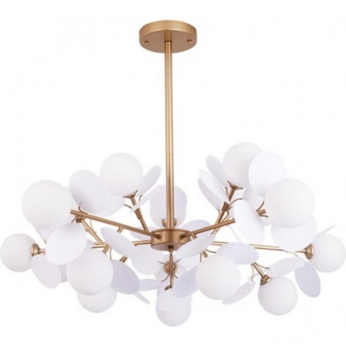 Подвесная люстра ARTE LAMP PEACOCK A1369SP-15SG Подвесная люстра ARTE LAMP PEACOCK A1369SP-15SG