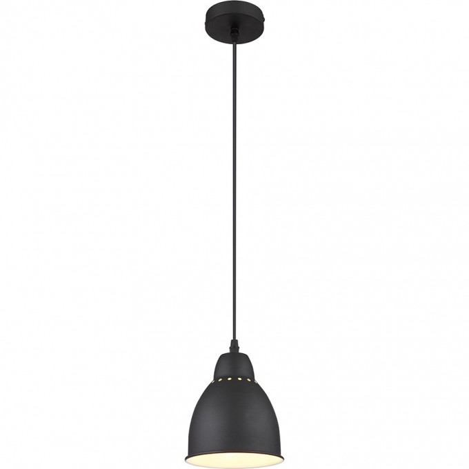 Подвесной светильник с 1 плафоном ARTE LAMP BRACCIO под лампу 1xE27 60W A2054SP-1BK Подвесной светильник с 1 плафоном ARTE LAMP BRACCIO под лампу 1xE27 60W A2054SP-1BK
