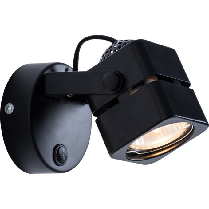 Спот ARTE LAMP MISAM A1315AP-1BK Спот ARTE LAMP MISAM A1315AP-1BK