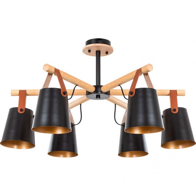Светильник потолочный ARTE LAMP THOMAS A7032PL-6BK Светильник потолочный ARTE LAMP THOMAS A7032PL-6BK