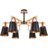 Светильник потолочный ARTE LAMP THOMAS A7032PL-6BK