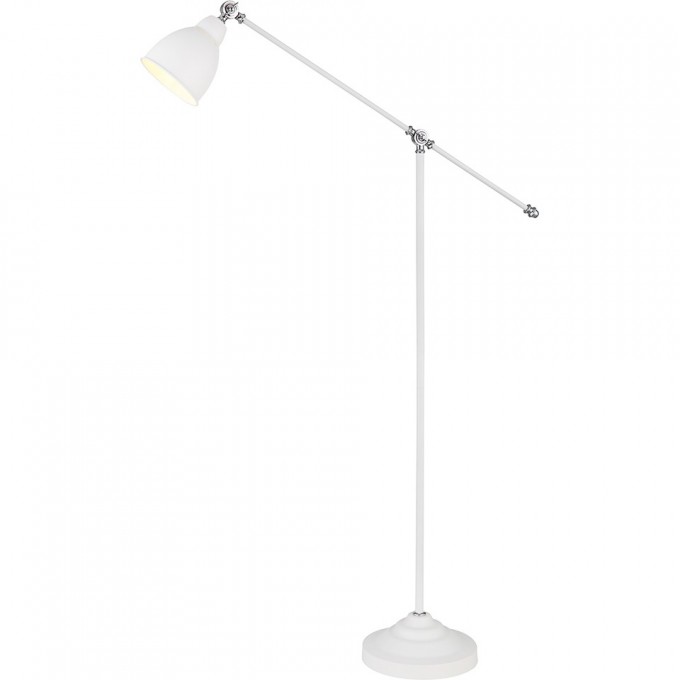 Торшер для чтения ARTE LAMP BRACCIO под лампу 1xE27 60W A2054PN-1WH Торшер для чтения ARTE LAMP BRACCIO под лампу 1xE27 60W A2054PN-1WH
