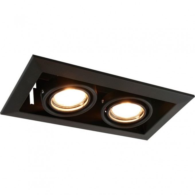 Встраиваемый светильник ARTE LAMP CARDANI PICCOLO A5941PL-2BK Встраиваемый светильник ARTE LAMP CARDANI PICCOLO A5941PL-2BK