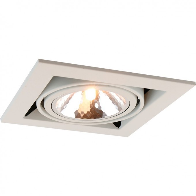 Встраиваемый светильник ARTE LAMP CARDANI SEMPLICE A5949PL-1WH Встраиваемый светильник ARTE LAMP CARDANI SEMPLICE A5949PL-1WH