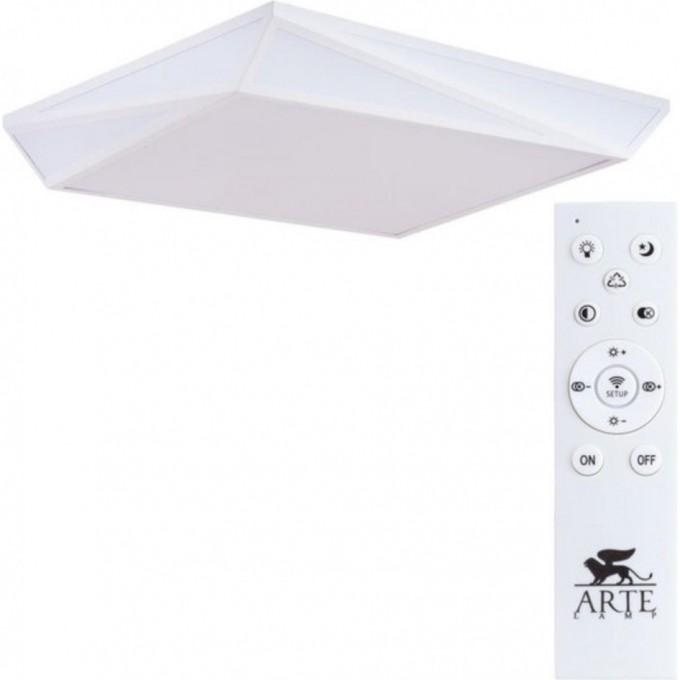 Люстра потолочная ARTE LAMP MULTI-PIAZZA светодиодная LED 80W A1930PL-1WH Люстра потолочная ARTE LAMP MULTI-PIAZZA светодиодная LED 80W A1930PL-1WH